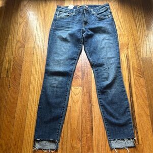 Joe's Jeans Blue Ankle Cropped Denim